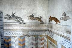 fresco in Morenberg castle